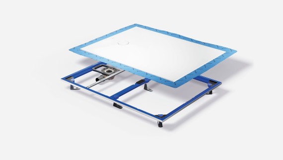 Geberit CleanFloor30 mit Duofix Installationsrahmen