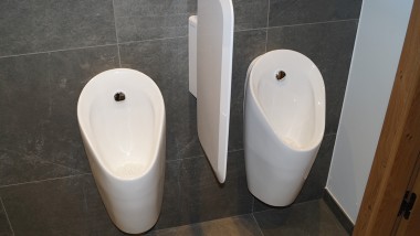 Geberit Urinale im Starthaus Kitzbühel