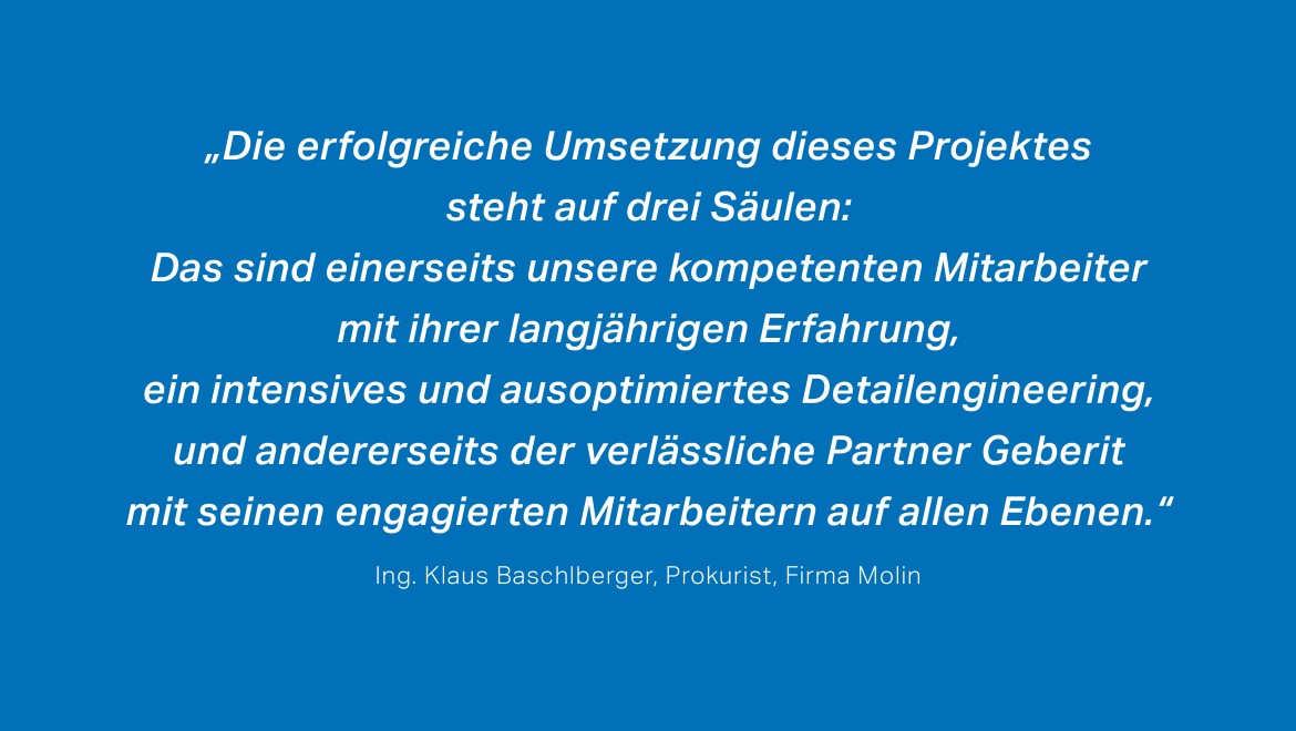 Ing. Klaus Baschiberger über Geberit als Partner