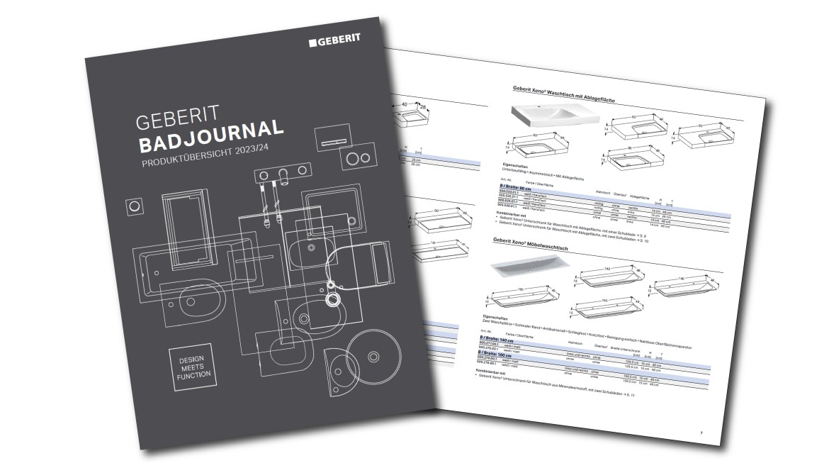 Geberit Badjournal Technikteil