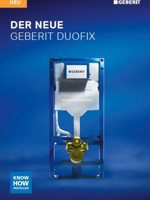 Geberit DuoFix - Neuheitenfolder / Nr. 04005