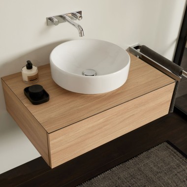 Geberit ONE Wandarmatur im runden Design Geberit ONE Wandarmatur im runden Design