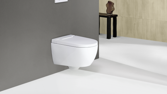 Geberit AquaClean Alba mit Fernbedienung Sigma 20