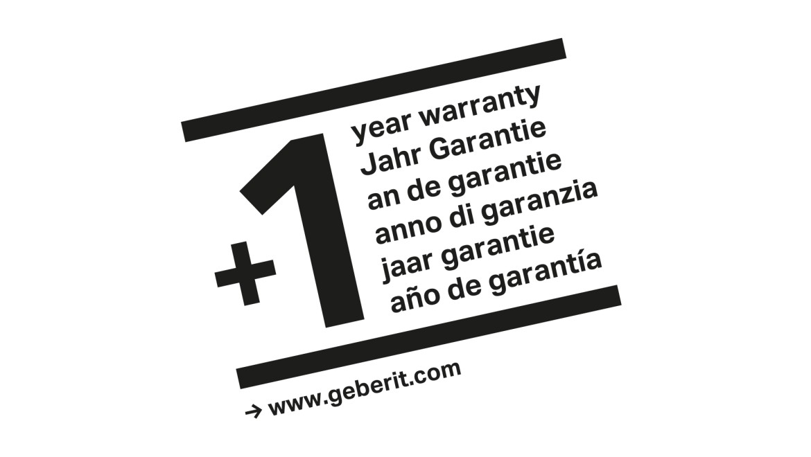 Geberit AquaClean Garantieregistrierung