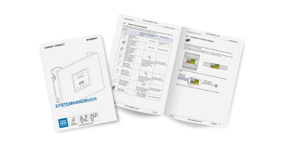 Systemhandbuch für Geberit Connect