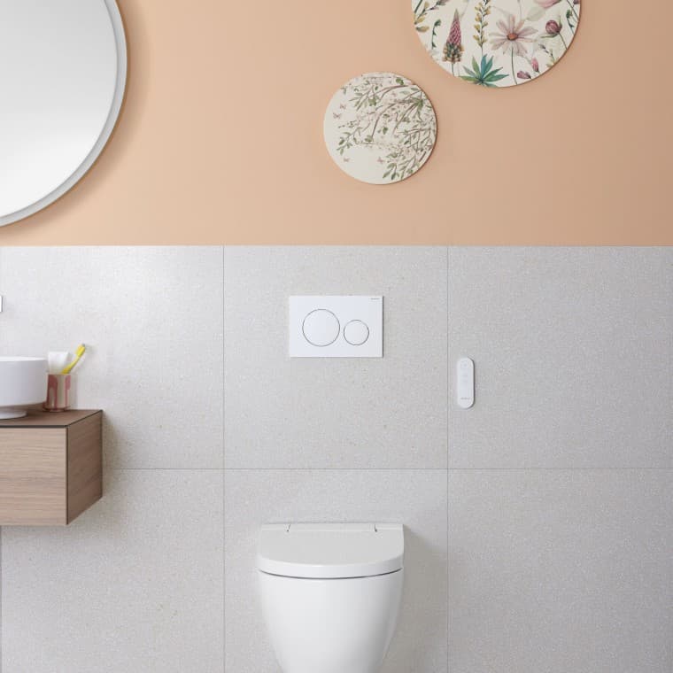 Geberit Betätigungsplatte Sigma20, AquaClean Alba Geberit Betätigungsplatte Sigma20, AquaClean Alba