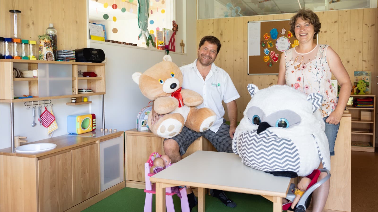 Ruth-Maria und Andreas Hausmann realisierten ihr Herzensprojekt. ((c) Geberit/Anna Stöcher) Ruth-Maria und Andreas Hausmann realisierten ihr Herzensprojekt. ((c) Geberit/Anna Stöcher)