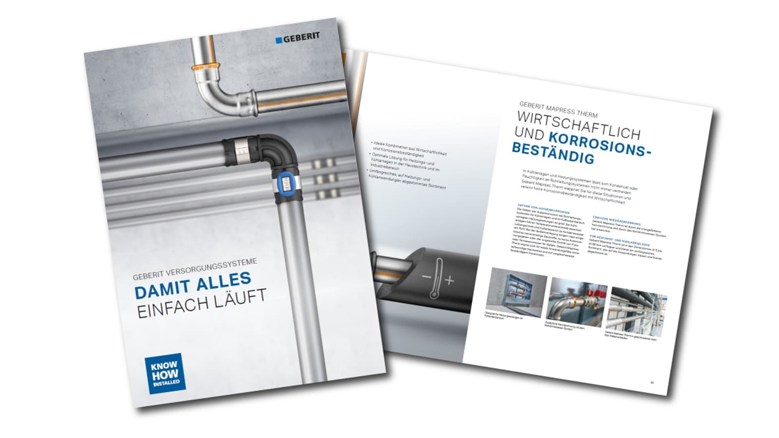 Geberit Mepla Broschüre Geberit Mepla Broschüre