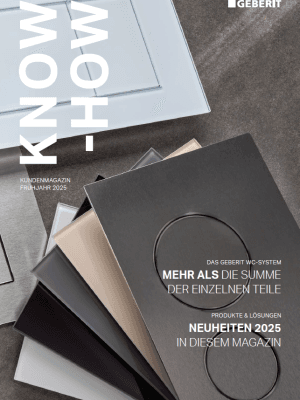 Kundenmagazin Know-how, Ausgabe Frühjahr 2025 Kundenmagazin Know-how, Ausgabe Frühjahr 2025