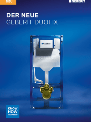 Geberit DuoFix - Neuheitenfolder / Nr. 04005 Geberit DuoFix - Neuheitenfolder / Nr. 04005