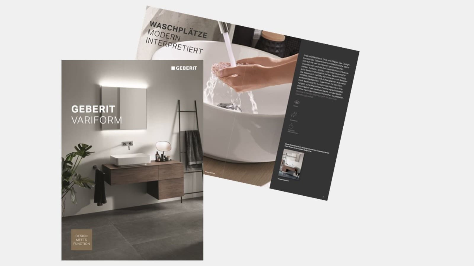 Geberit VariForm Broschüre Geberit VariForm Broschüre