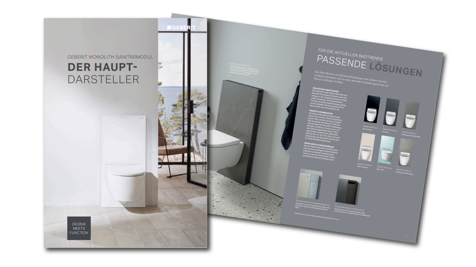Broschüre Geberit Monolith Broschüre Geberit Monolith