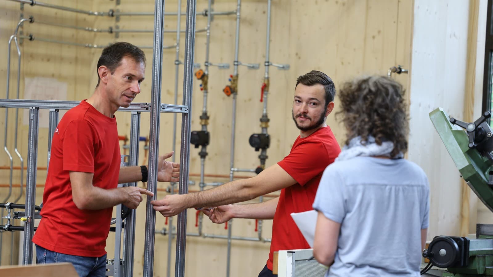 Der Teilnehmer der EuroSkills im Interview mit Geberit Der Teilnehmer der EuroSkills im Interview mit Geberit