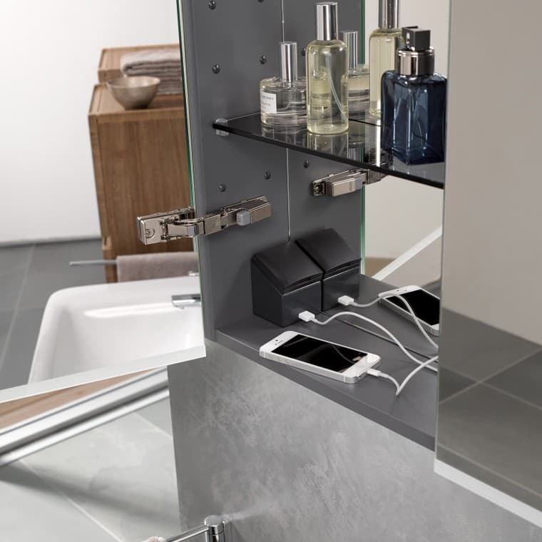 Geberit Option integrierter USB-Anschluss (© Geberit) Geberit Option integrierter USB-Anschluss (© Geberit)