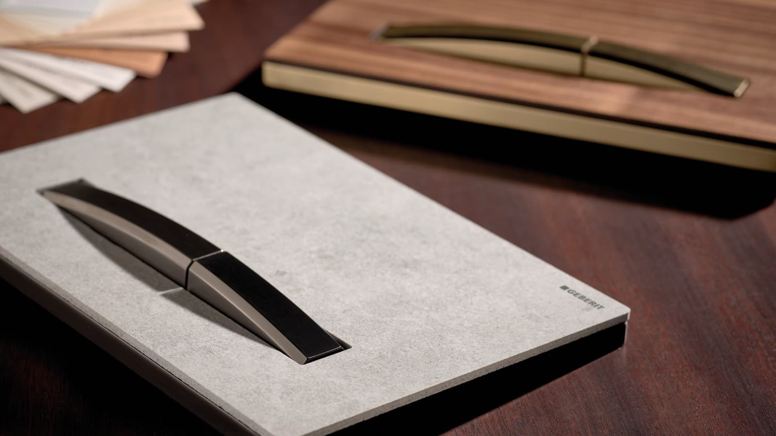 Sortiment an WC-Drückerplatten von Geberit Sortiment an WC-Drückerplatten von Geberit