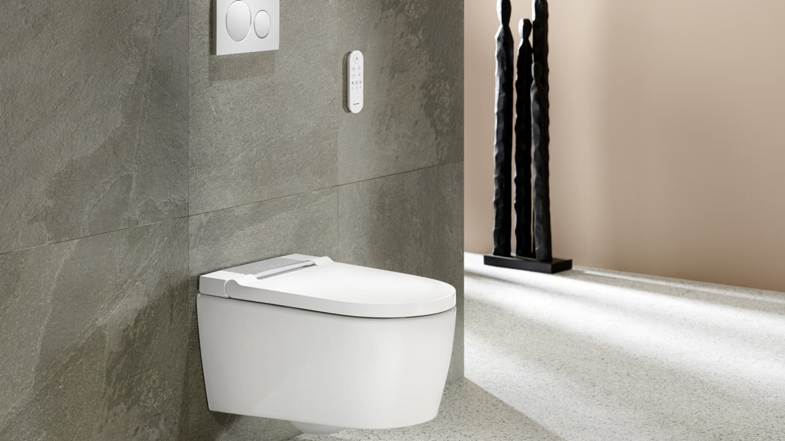 Geberit AquaClean Sela Weiss mit Fernbedienung Sigma 20 Geberit AquaClean Sela Weiss mit Fernbedienung Sigma 20