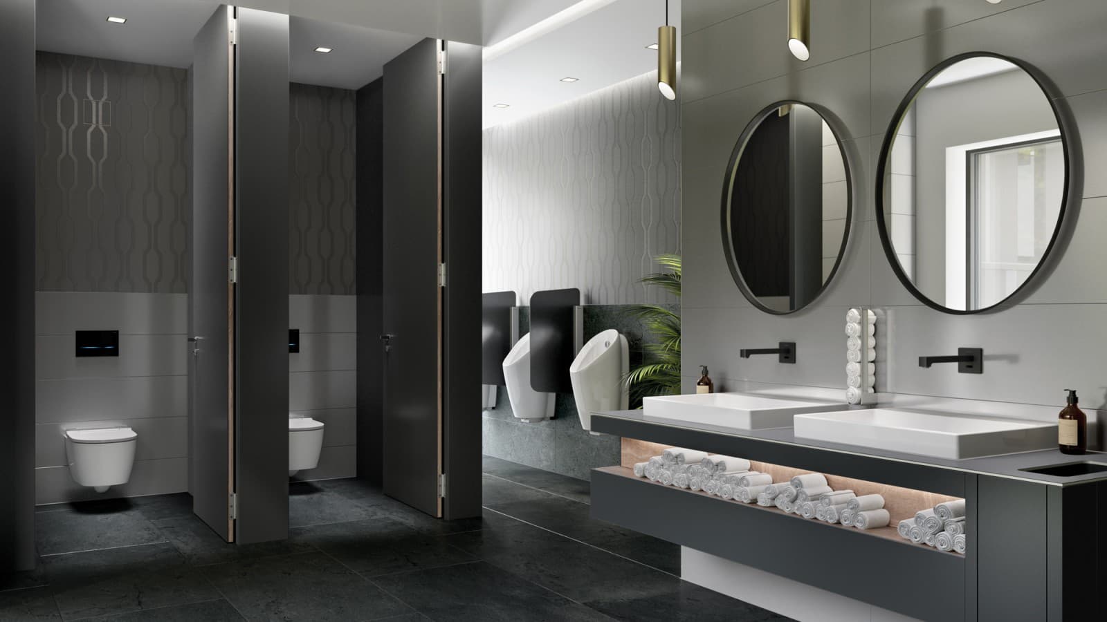 Sanitärraum für Advanced-Option Sanitärraum für Advanced-Option