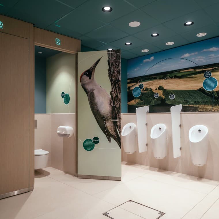 Geberit Preda Urinal mit automatischer Spülauslösung Geberit Preda Urinal mit automatischer Spülauslösung